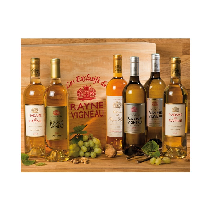 Caisse Bois "Les Exclusifs de Rayne Vigneau"